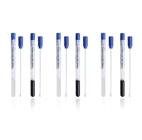 Sterile Specimen Collection Amies Stuart Cary Blair Transport Gel Swab with Gel Medium